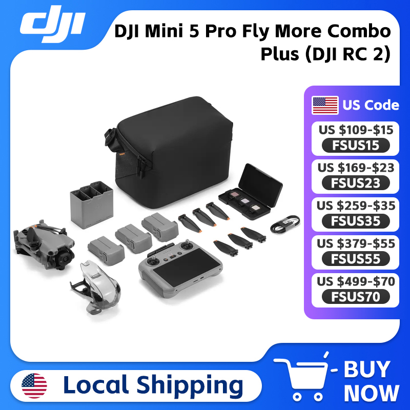 DJI Mini 5 Pro Fly More Combo  - Drone Gimbal 2 Axis ulasan dan harga