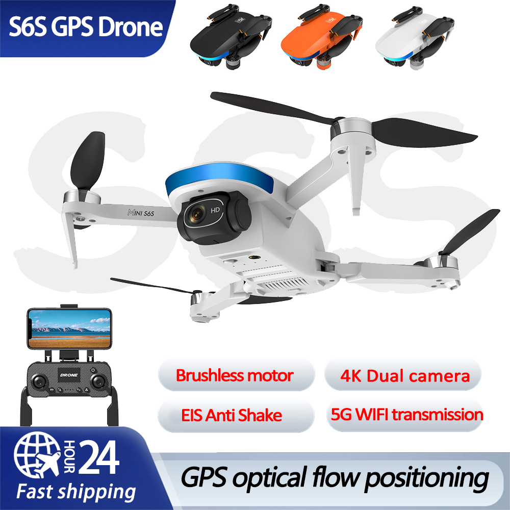 S6S GPS Optical Flow Positioni - Drone Gimbal 2 Axis ulasan dan harga